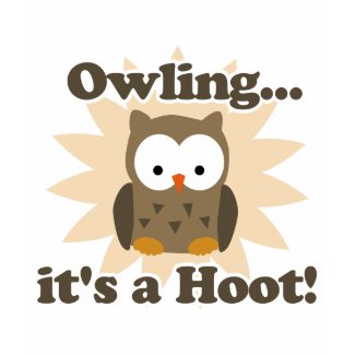 Cute Brown Owl Baby Bodysuit, Owling.. It's a Hoot shirt