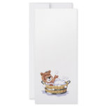 cute bubble bath bear rack cards