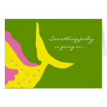 Cute Bubble Fish Christmas Greeting Card