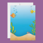 cute bubble fish underwater scene