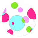 cute bubbles stickers