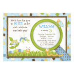 Cute Bugs Birthday Party Invitation