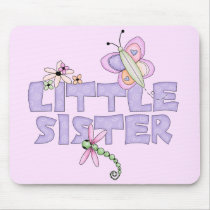 Cute Bugs Little Sister mousepads by Kewlkids Cute Bugs Little Sister mousepads