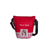 Cute Bulldog Courier Bag