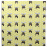 Cute Bumble Bee Pattern Cloth Napkins