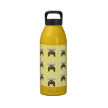 Cute Bumble Bee Pattern Water Bottles