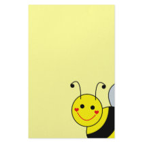 Cute Bumble Bee Customized Stationery