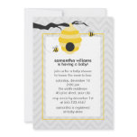 Cute Bumble Bees Baby Shower Invitations