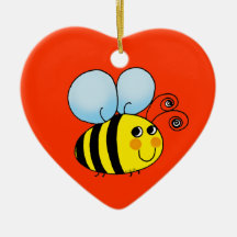 Cute bumblebee ornament