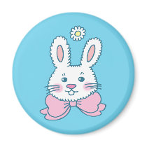Cute Bunny Magnet magnets