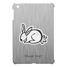 Cute Bunny; Meta-look Cover For The iPad Mini