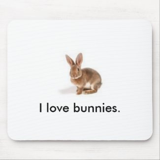 Cute Bunny Mouse Pad mousepad