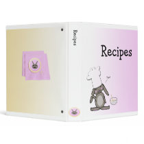 Cute Bunny Recipe Binder
