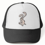 Cute Bunny Standing Up Right Mesh Hat