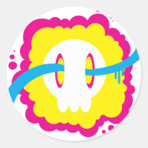 Cute but deadly zoom in sticker