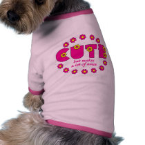 Cute but pet clothing
