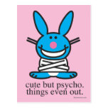 Cute but Psycho postcards