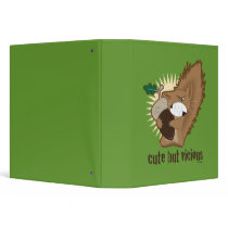 Cute But Vicious 3 Ring Binders