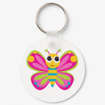 Cute Butterfly Keychain by creatingmybestlife Cute Butterfly Keychain