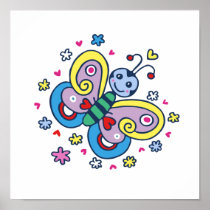 Cute Butterfly posters