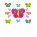 Cute butterfly shirt for little girls