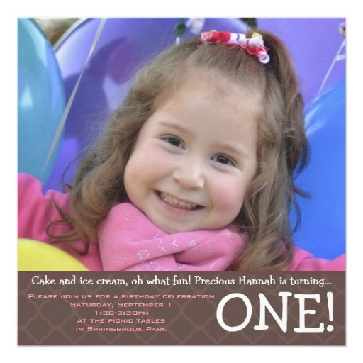 Cute Butterfly Square Birthday Invitation