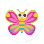 Cute Butterfly Stickers