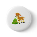 cute calf eating grass buttons by doonidesignsanimals cute calf eating grass buttons