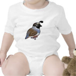 Customizable California Quail Infant Creeper