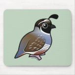 Customizable California Quail Mousepad