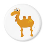 Cute camel fridge magnet