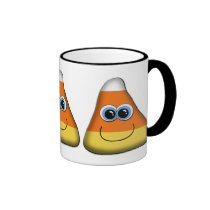 Cute Candy Corn Halloween mug