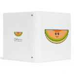 Cute Cantaloupe binders