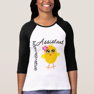 Cute Career Chick Administrative Assistant shirt