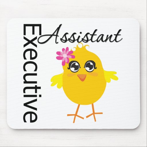 Cute Career Chick Executive Assistant Mousepad