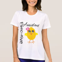 Cute Career Chick Executive Assistant T-shirts
