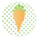 Cute Carrot stickers by candystore Cute Carrot stickers