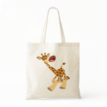 Cute Cartoon Ambling Giraffe Bag