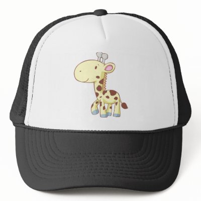 Cute Baby Shirts on Cute Cartoon Baby Giraffe Shirts Hats By Graphicdesigner