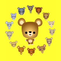 T-shirt bonito das crianças dos bebês do urso dos by Lioness_Graphics T-shirt bonito das crianças dos bebês do urso dos