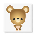 Cute Cartoon Bear Cub Magnet