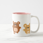 Cute cartoon Bears 3 mug