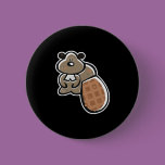 cute cartoon beaver