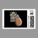 cute cartoon beaver