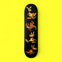Skate Bouncy dos cangurus dos desenhos animados bo skates