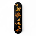Cute Cartoon Bouncy Kangaroos Skateboard