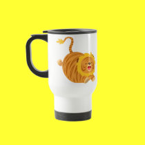 Cute Cartoon Bouncy Liger Commuter Mug mugs