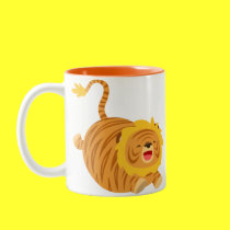 Cute Cartoon Bouncy Liger Mug mugs