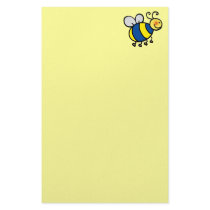 Cute cartoon bumble bee customized stationery