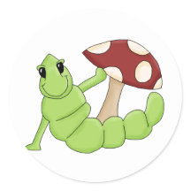 Cartoon Caterpillar Head